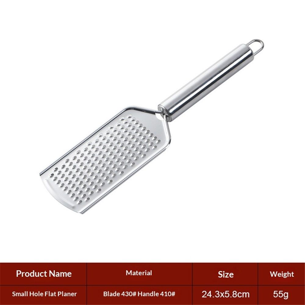 Restaurantware Stainless Steel Fine Cheese Grater - with Ergonomic Handle view 2