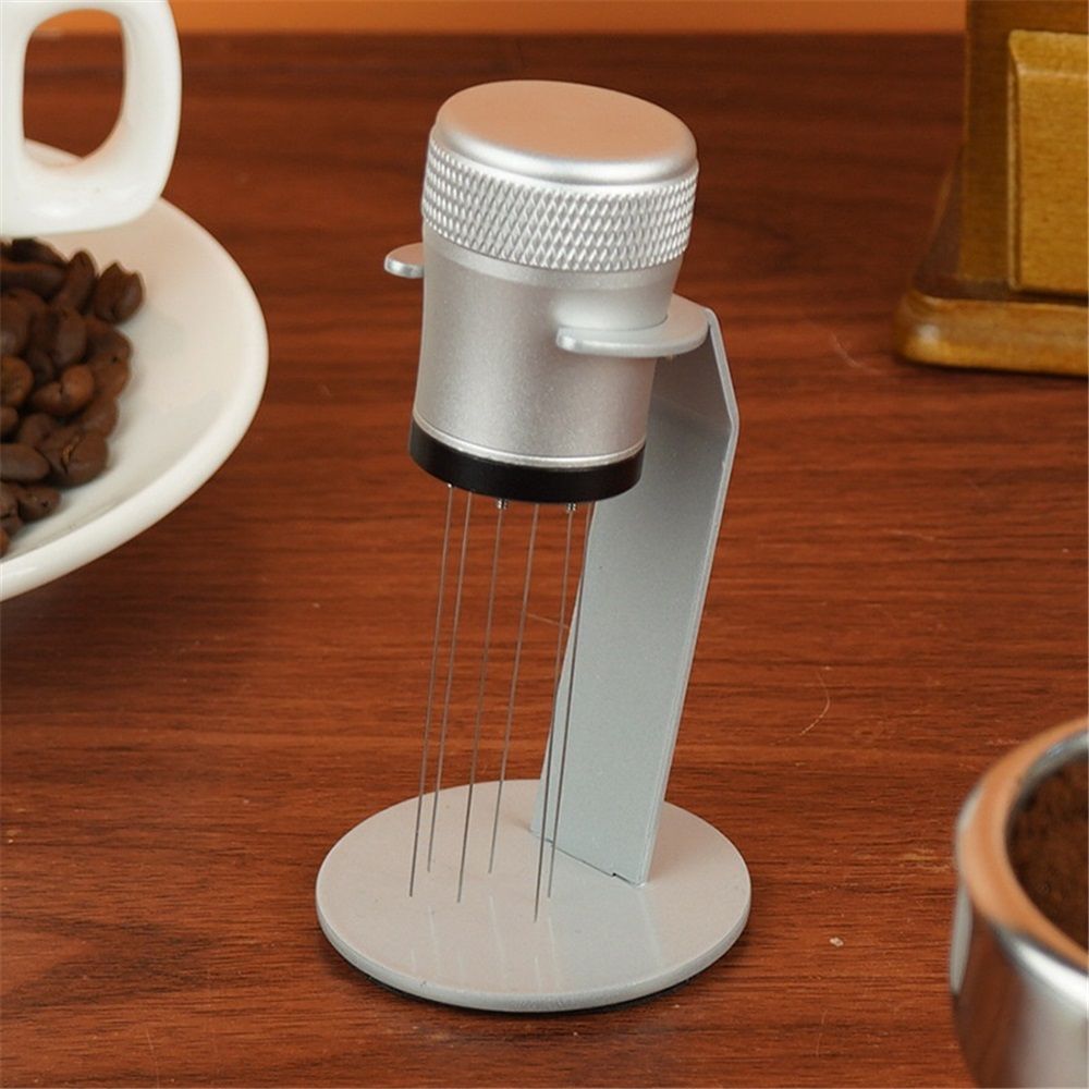 Espresso Distribution Tool with Stand for Barista