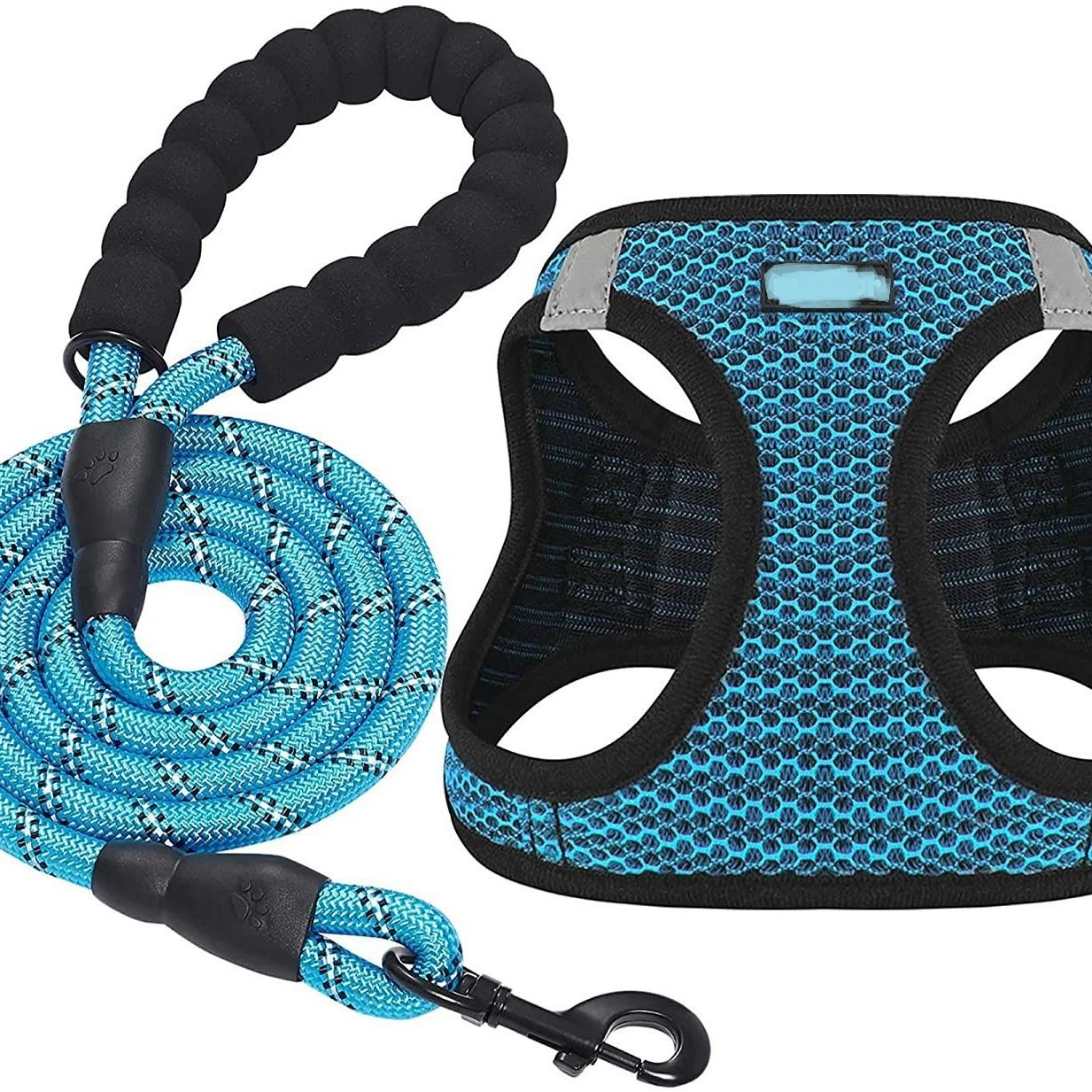 Dog Harness Step-in Breathable Puppy Cat Dog Vest Harnesses for Small Medium