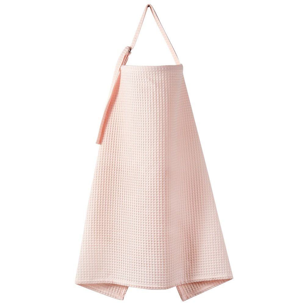 Waffle Weave Multifunctional Nursing Cover - 100% Cotton Breathable