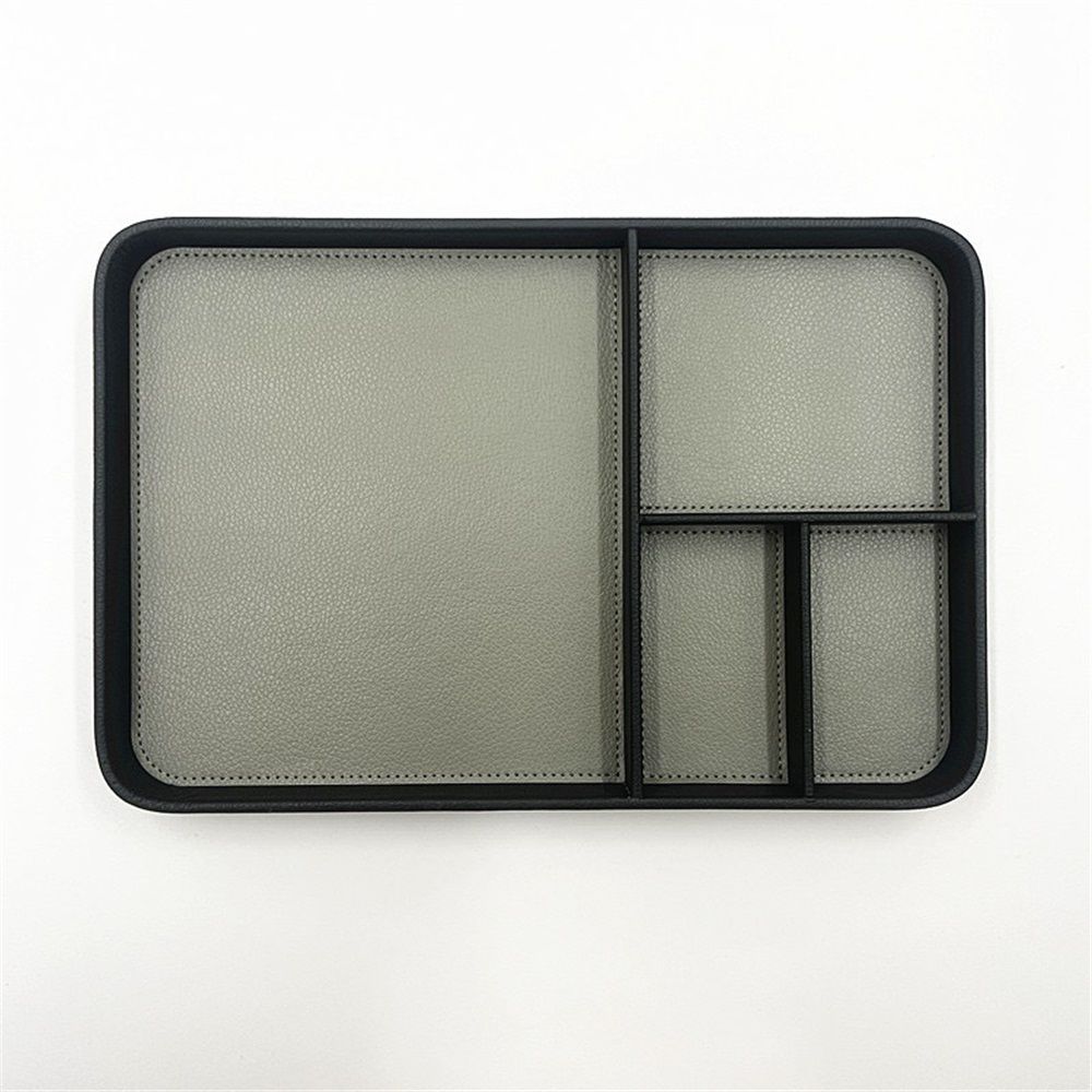 Hotel leather jewelry storage tray in stock — image 1
