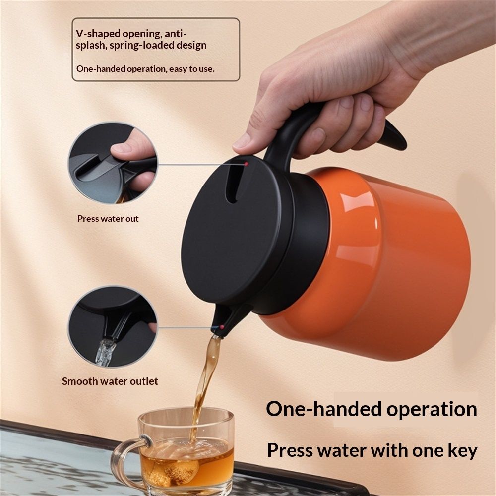 Thermal Coffee Tea Pot with 27 OZ view 2