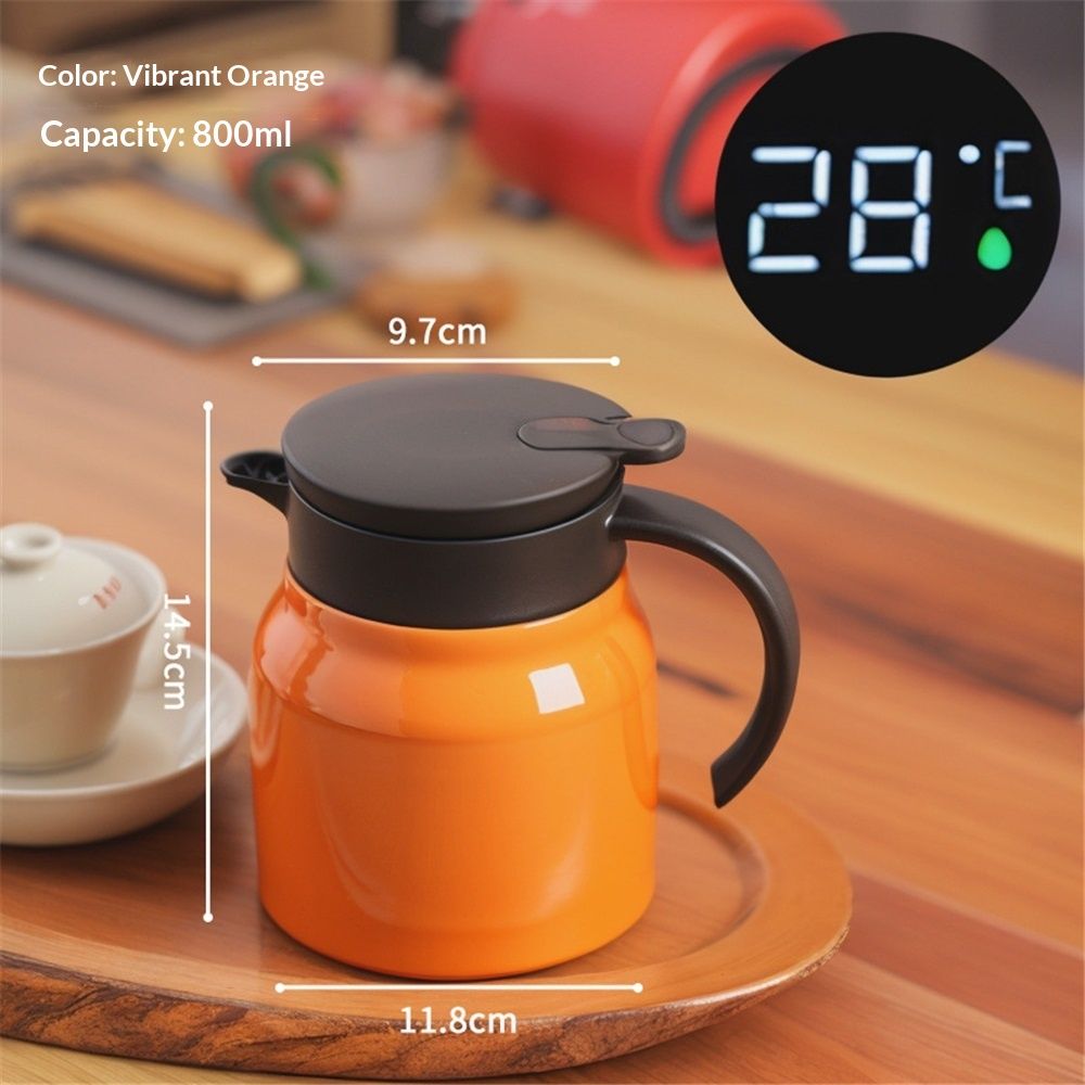 Thermal Coffee Tea Pot with 27 OZ view 5