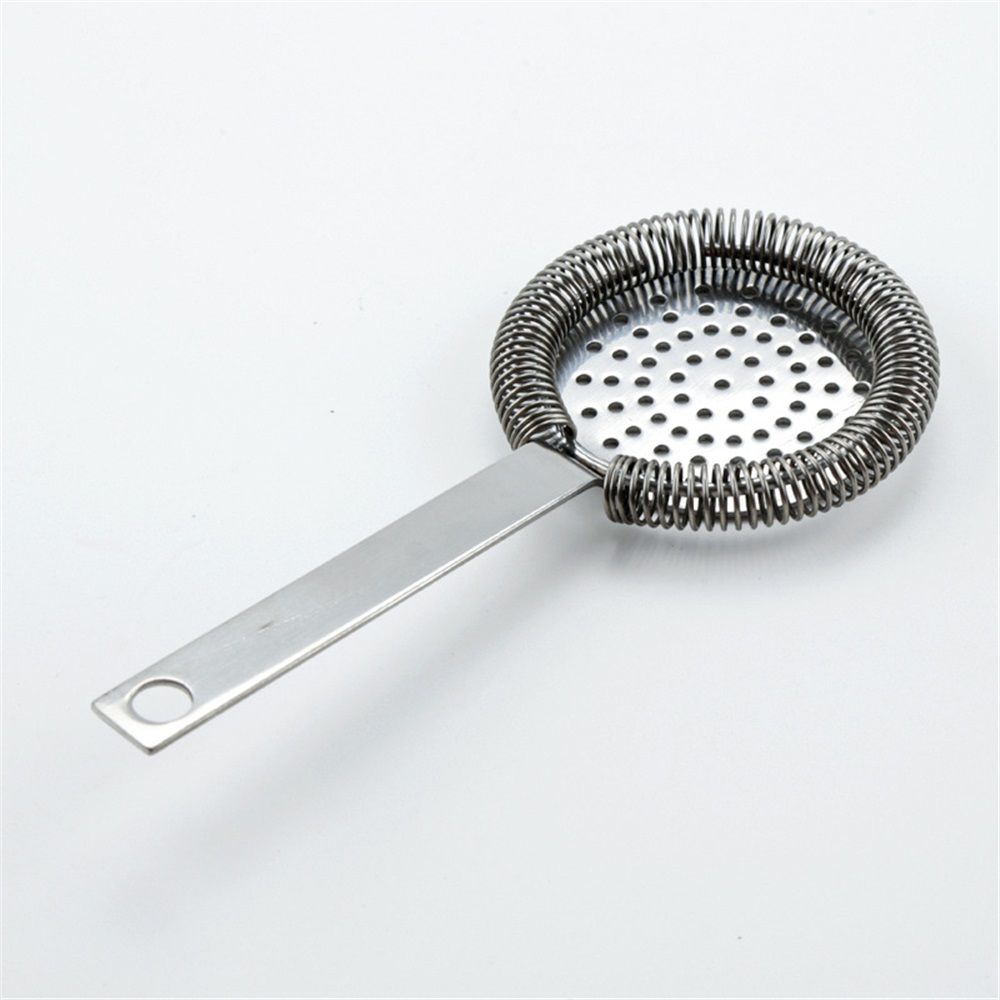 1PC Bar Cocktail Strainer Stainless Steel Fine Filtering Bar Tool Drink