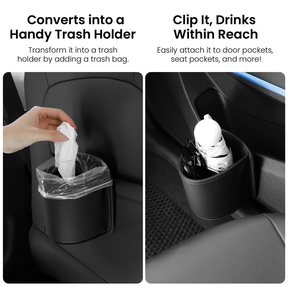 2 Pack On Cup Holder for Car Door Organizer Seat Automotive Extra Drink Coffee view 4
