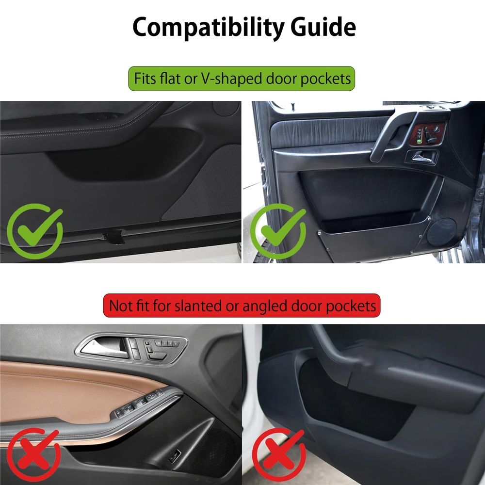 2 Pack On Cup Holder for Car Door Organizer Seat Automotive Extra Drink Coffee view 5