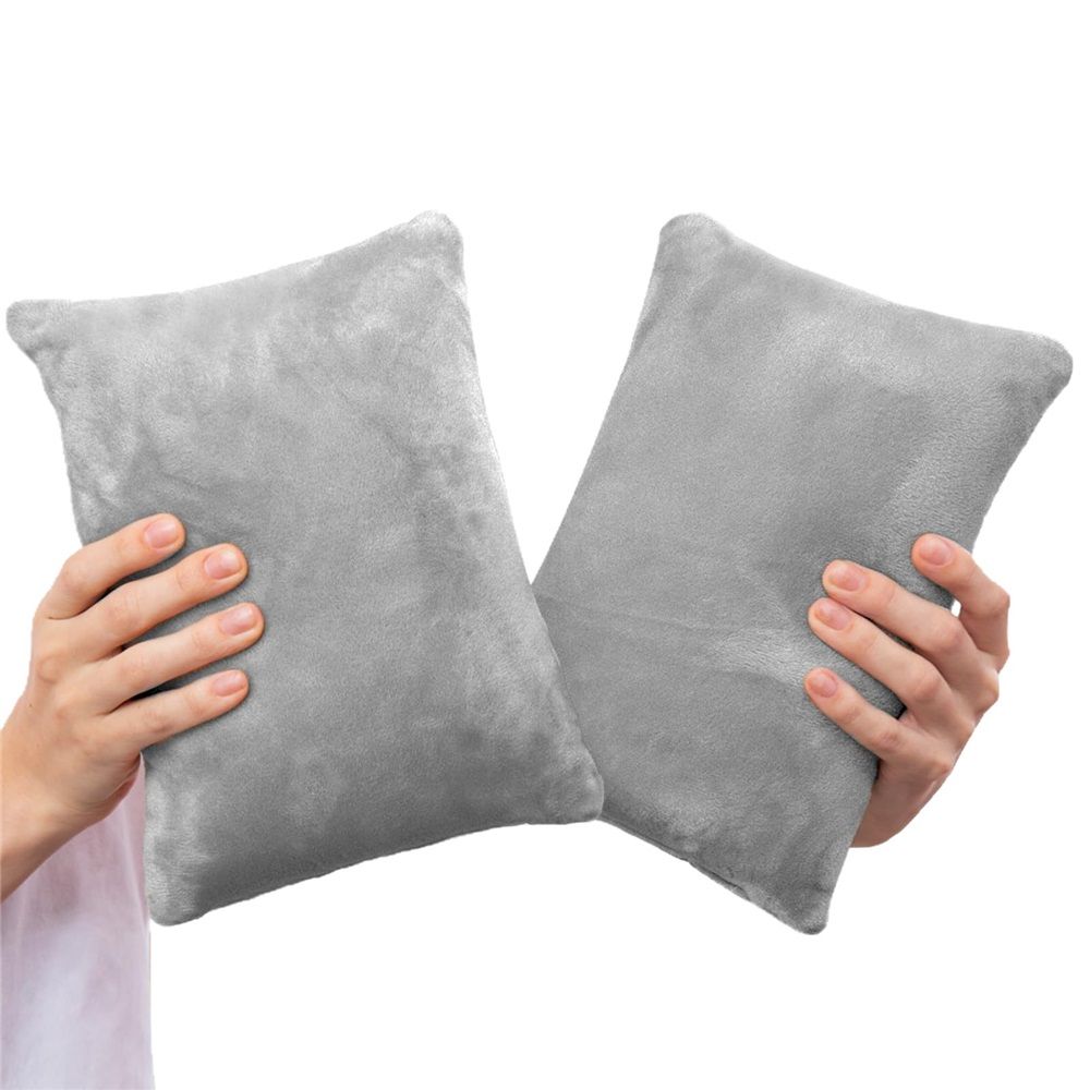 2 Pack Small Pillow, Pillow 11 X 7 Inches for Travel, Sleeping, Nap and Neck