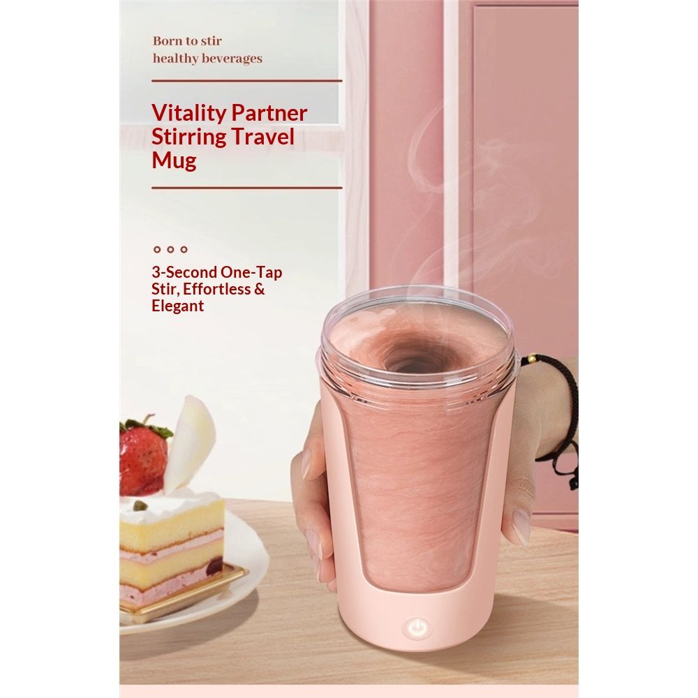 Electric Protein Shaker Bottle view 2