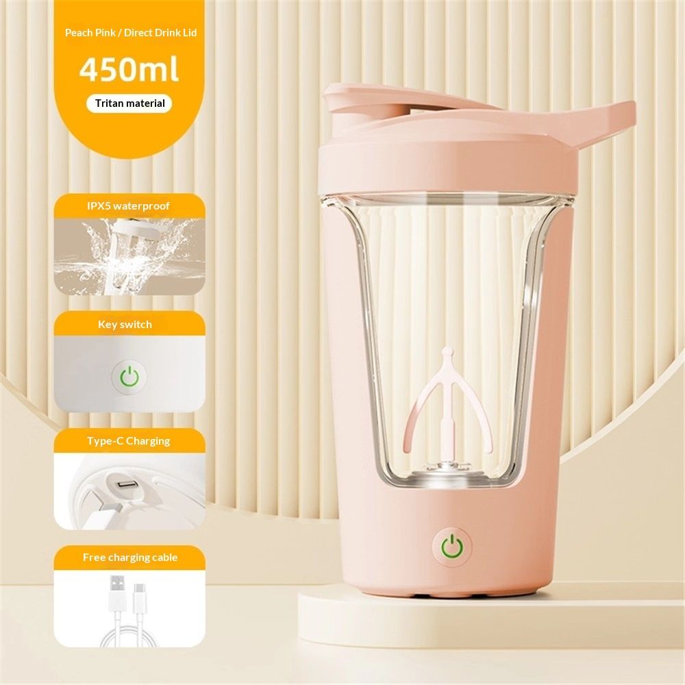 Electric Protein Shaker Bottle view 4