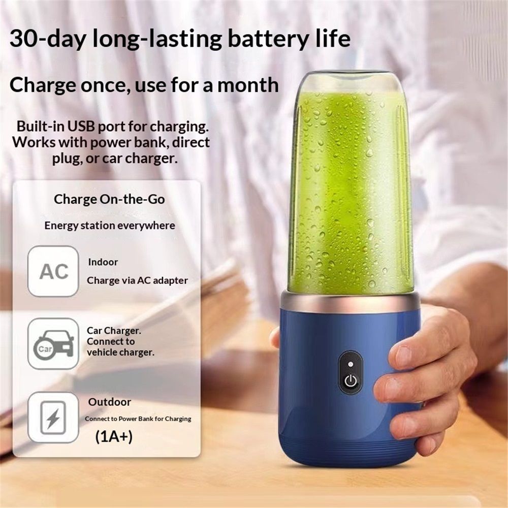Mini Personal and Portable Hand Blender for Smoothies view 2