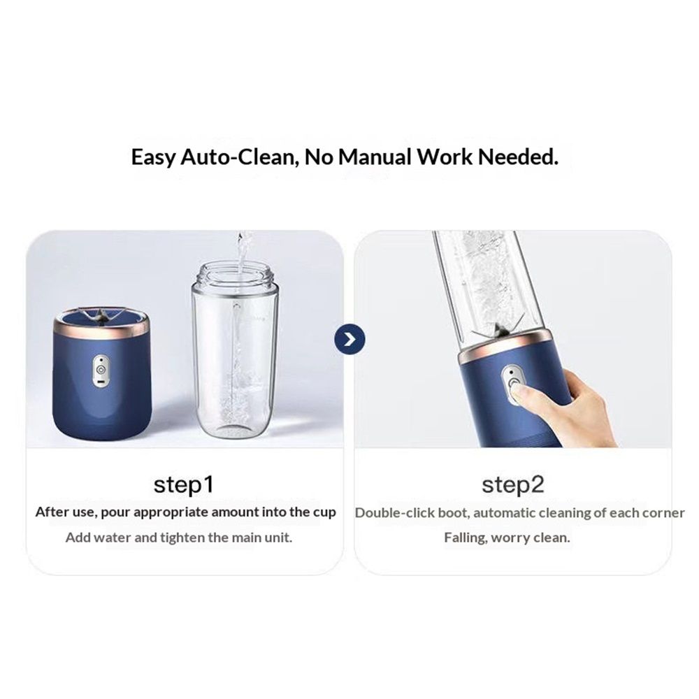 Mini Personal and Portable Hand Blender for Smoothies view 5