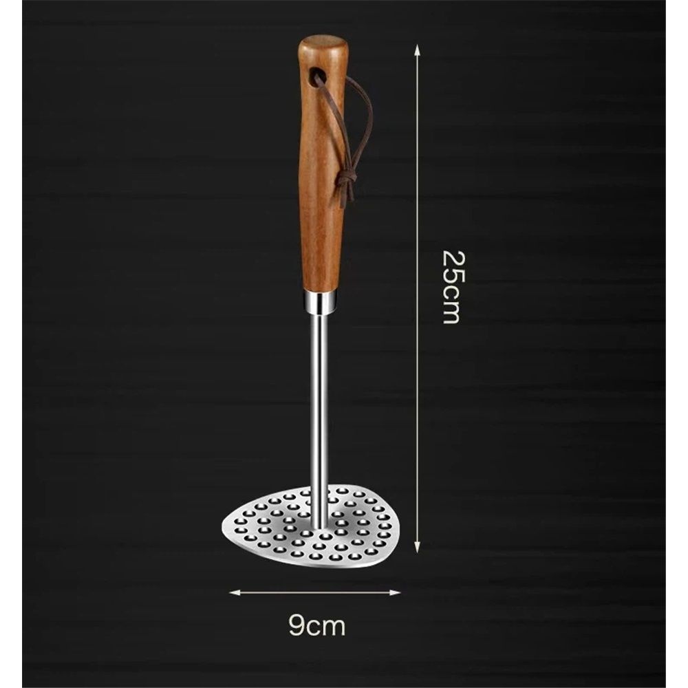 Potato Masher with Wooden Handle view 5