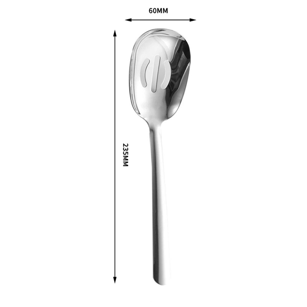 Stainless Steel Slotted Cooking Spoon view 4