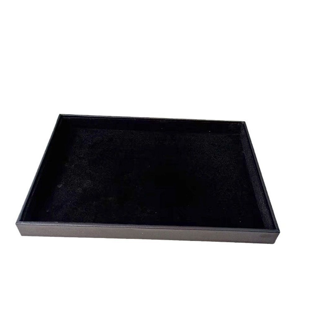 Jewelry Tray for Drawers Black Jewelrys Display Tray Stackable Jewelry