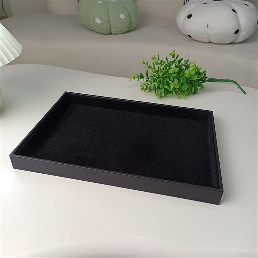 Jewelry Tray for Drawers Black Jewelrys Display Tray Stackable Jewelry view 2