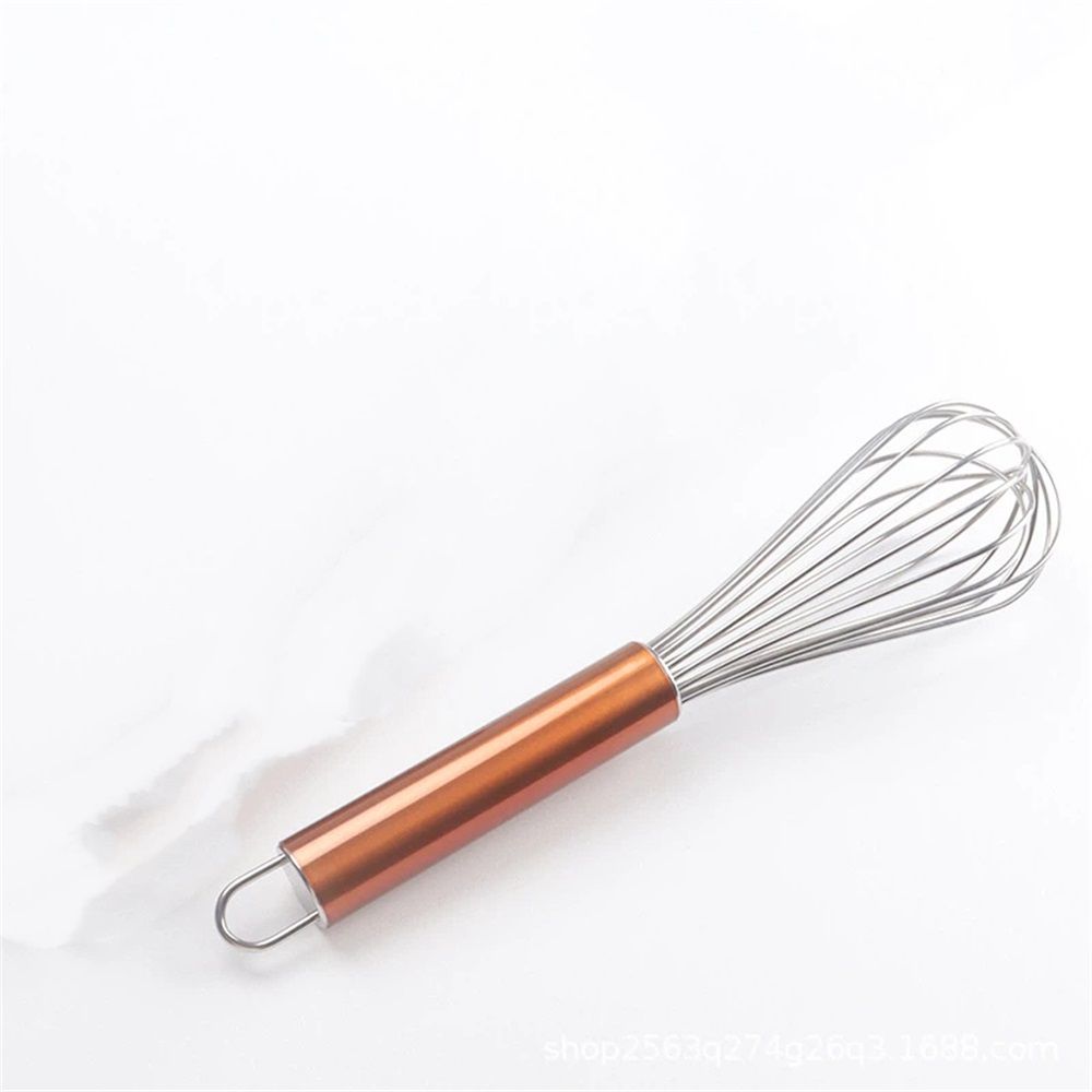 1pcs Copper Silicone Egg Whisk