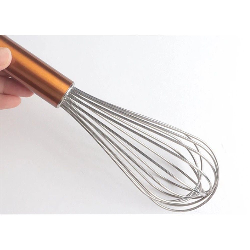 1pcs Copper Silicone Egg Whisk view 4
