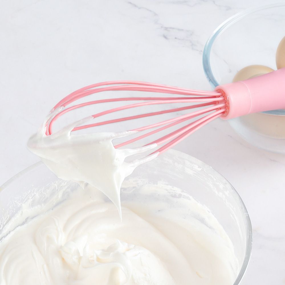 Manual Silicone Whisk Manual Eggs Beater Durable Kitchen Pastry Tools Cake view 2