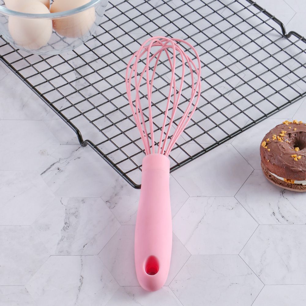 Manual Silicone Whisk Manual Eggs Beater Durable Kitchen Pastry Tools Cake view 3