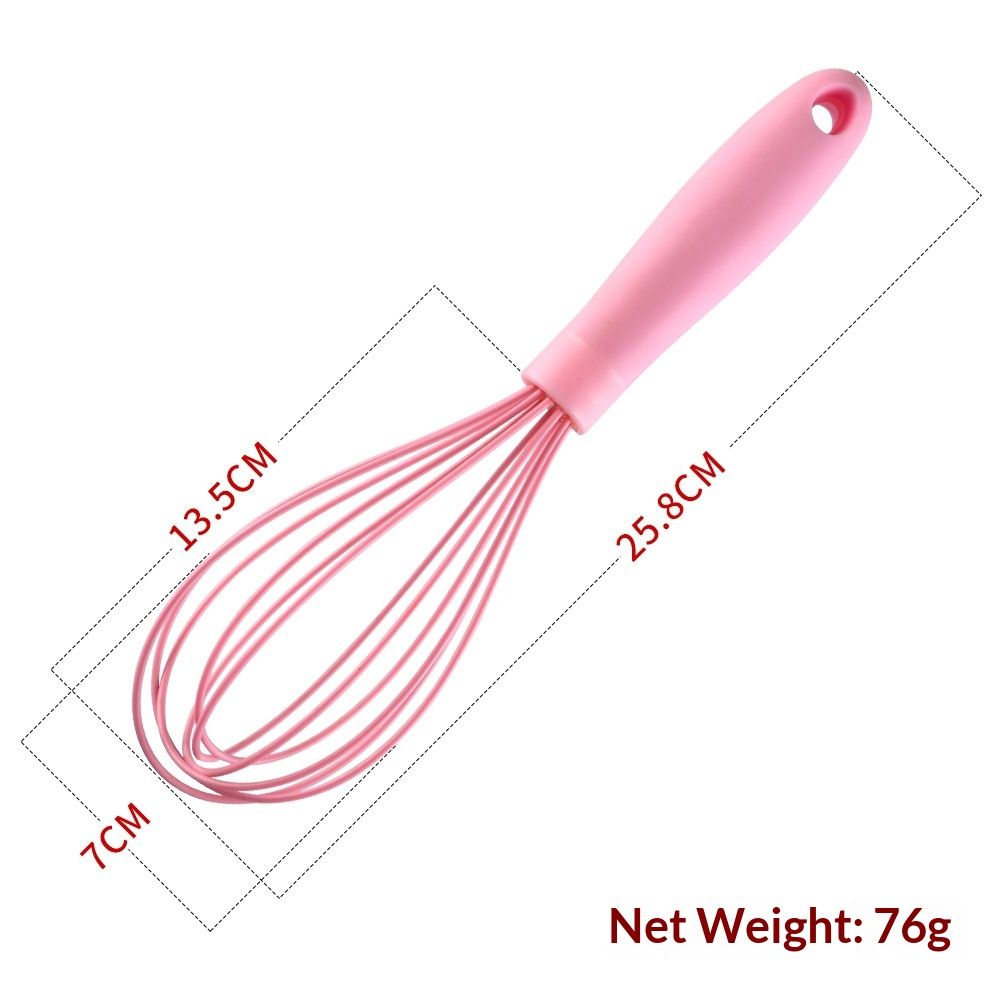 Manual Silicone Whisk Manual Eggs Beater Durable Kitchen Pastry Tools Cake view 5
