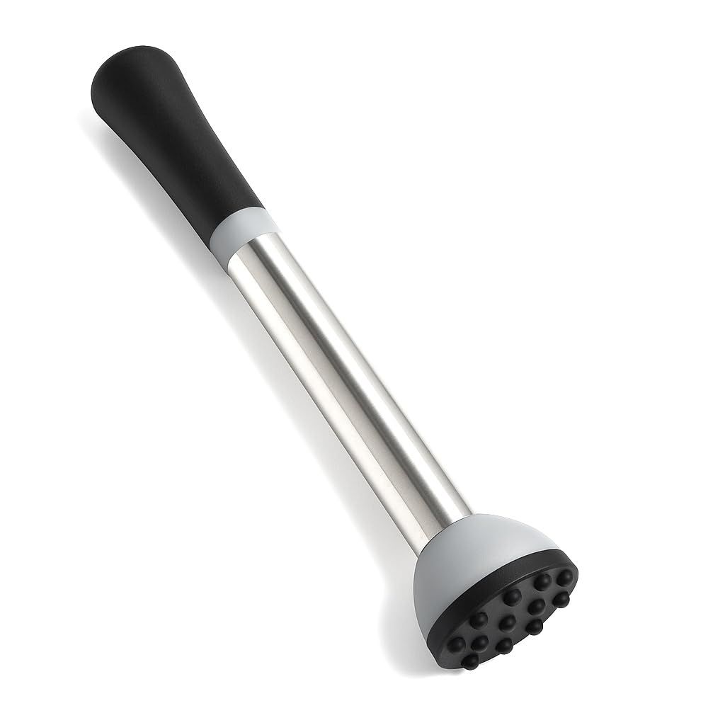 for Cocktails Stainless Steel Drink Muddler Bartender Accessories Lemon view 3
