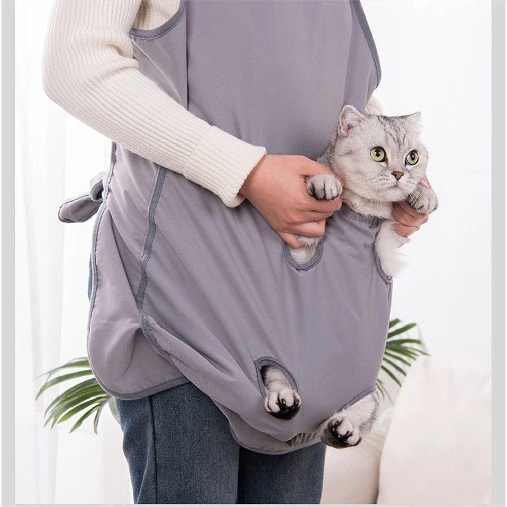 Adjustable Cat Apron Carrier with Holes Pet Carrier Sleeping Bag Pet Carrier view 4