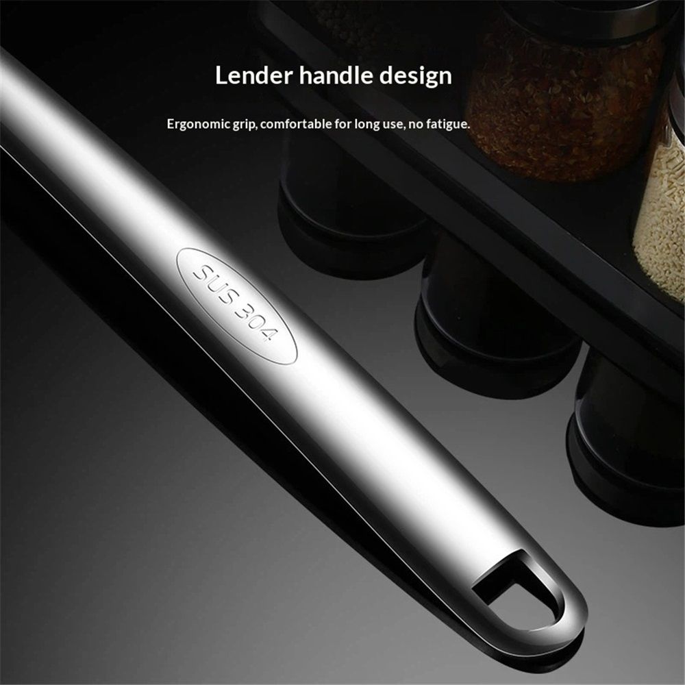 Slotted Spoon, 304 Stainless Steel Ladle Spoon Spider Strainer for Cooking and view 5