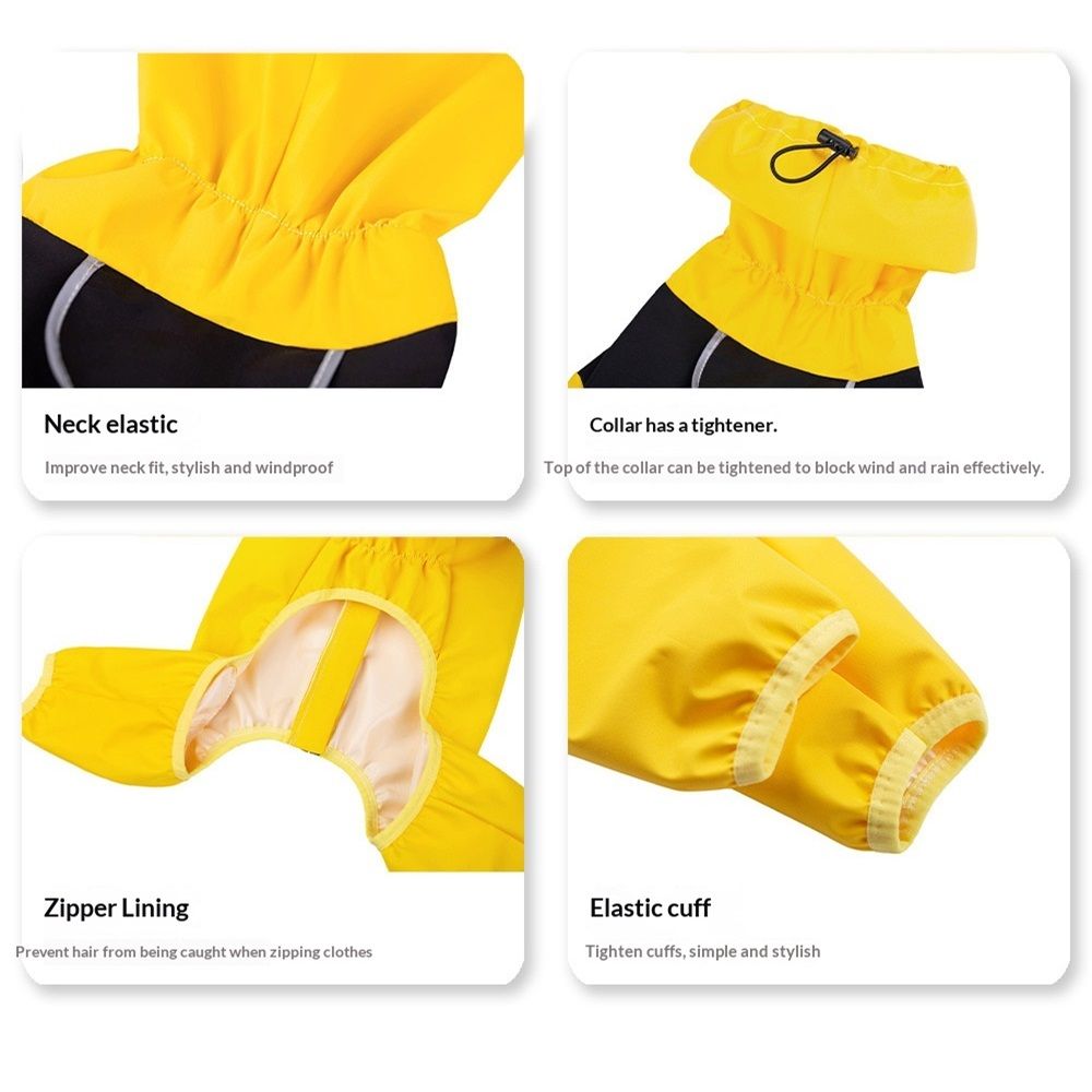 Dog Sweater Adjustable Collar with Zipper view 3