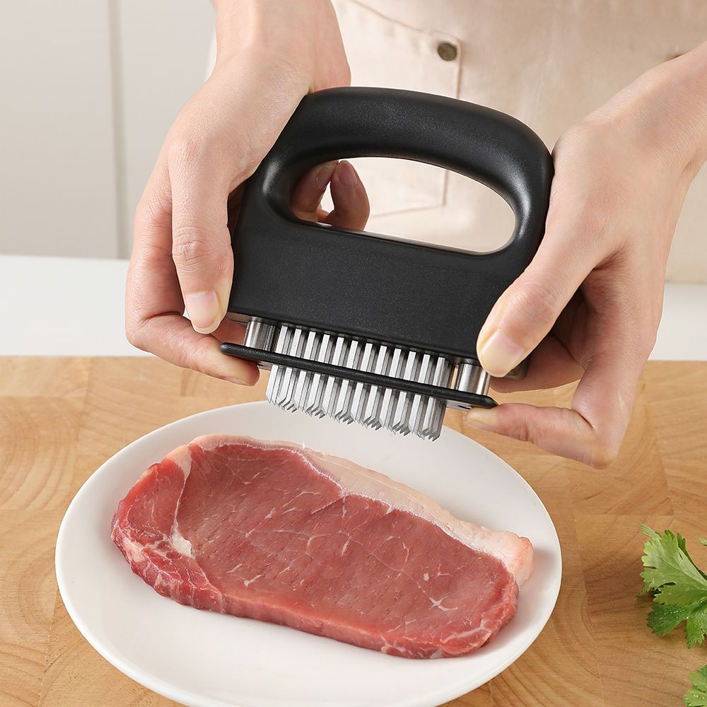 Meat Tenderizer, Meat Tenderizer Tool with 48 Stainless Steel Ultra Sharp view 3