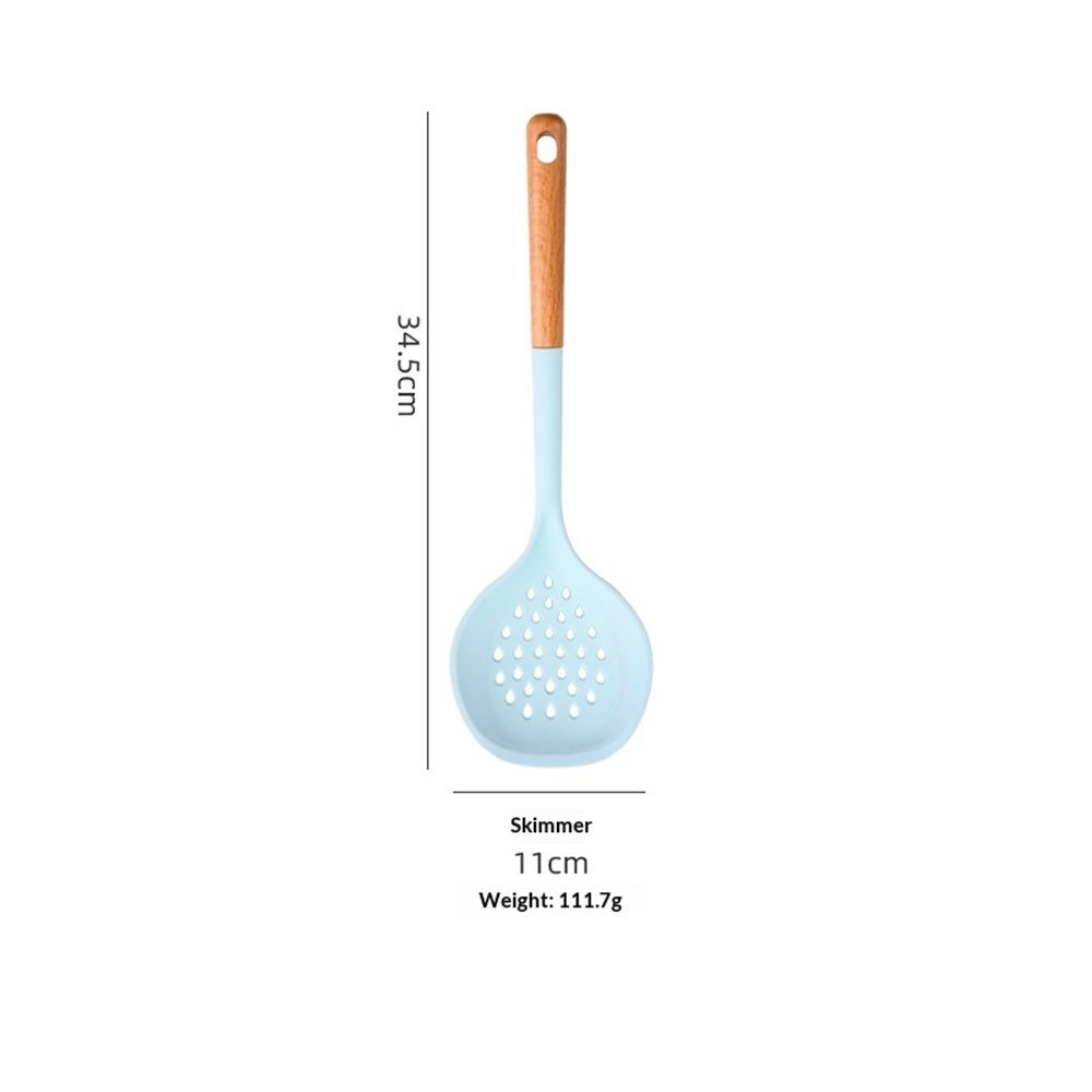 Kitchen Strainer, Large Slotted Spoon with High Heat Resistant BPA Free, Non view 3