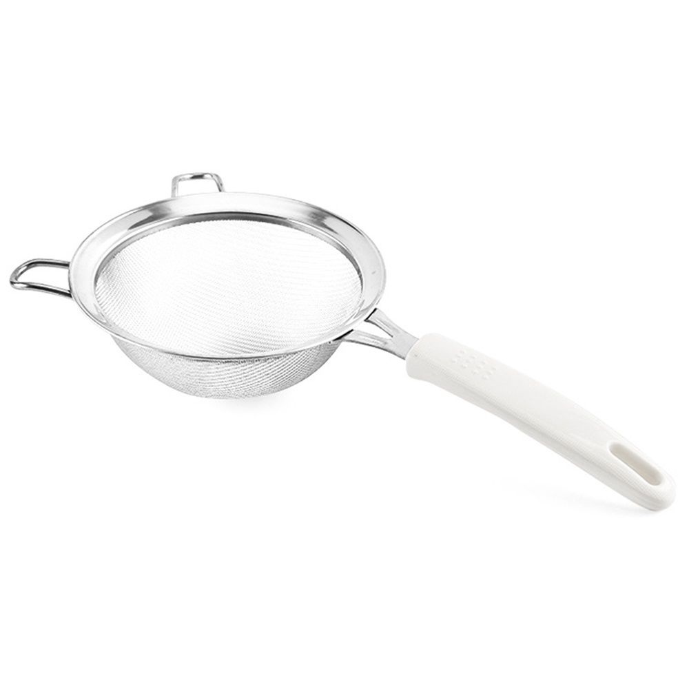 Small Fine Mesh Strainer: Stainless Steel 30 Mesh Kitchen Food Sieve with