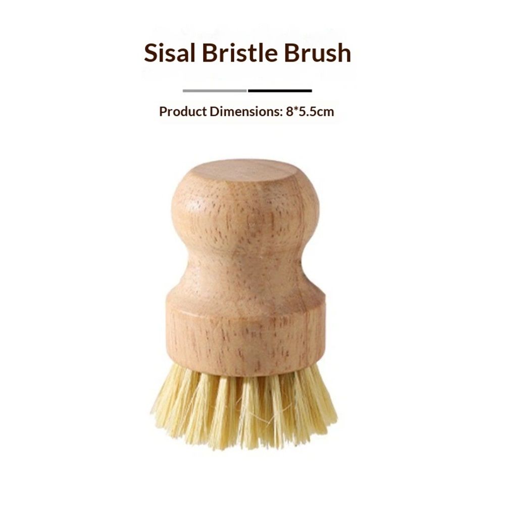 2 pack Cast Iron Scrub Brush view 2