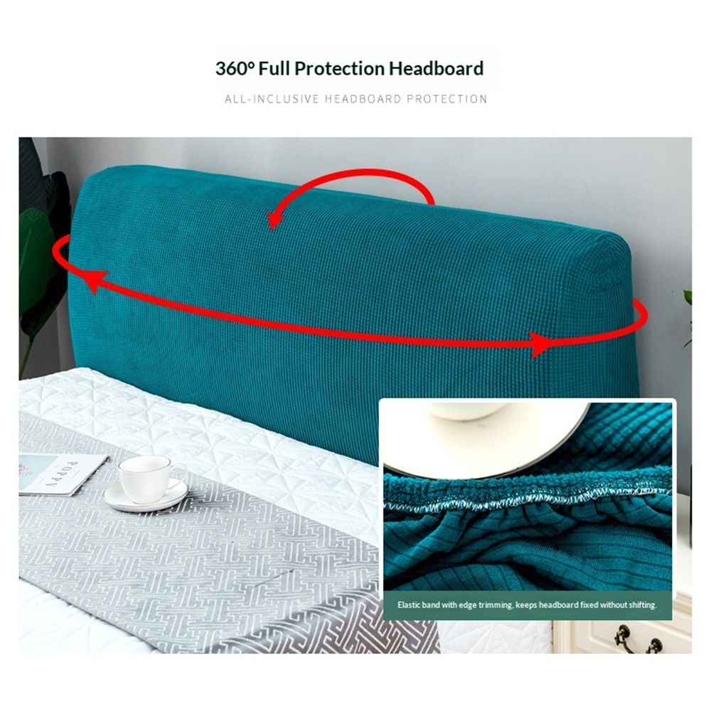 Stretch Headboard Covers for Bed Headboard Slipcover view 4