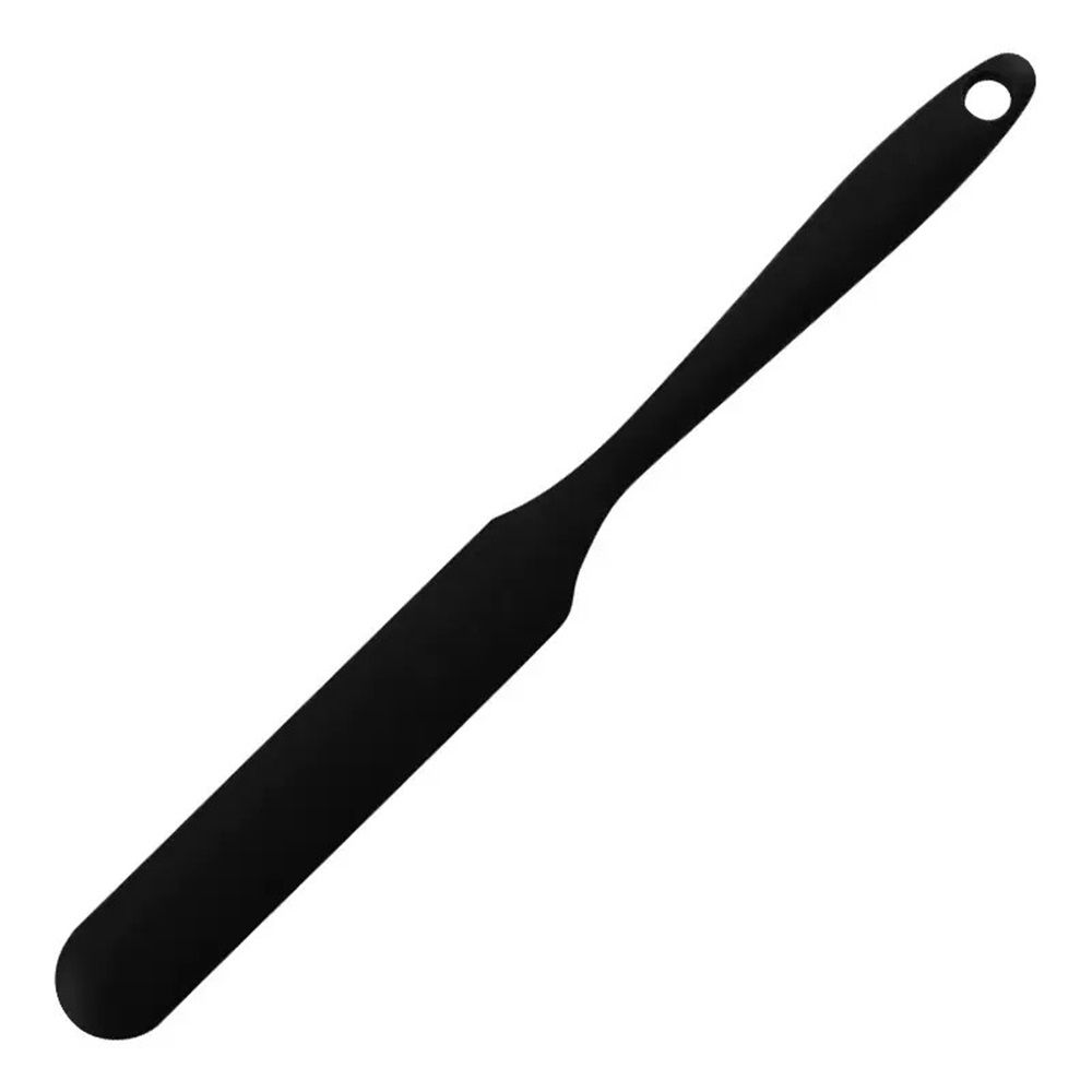 2 pack Skinny Silicone Jar Spatula: Heat-Resistant Food-Grade 9.6in Long