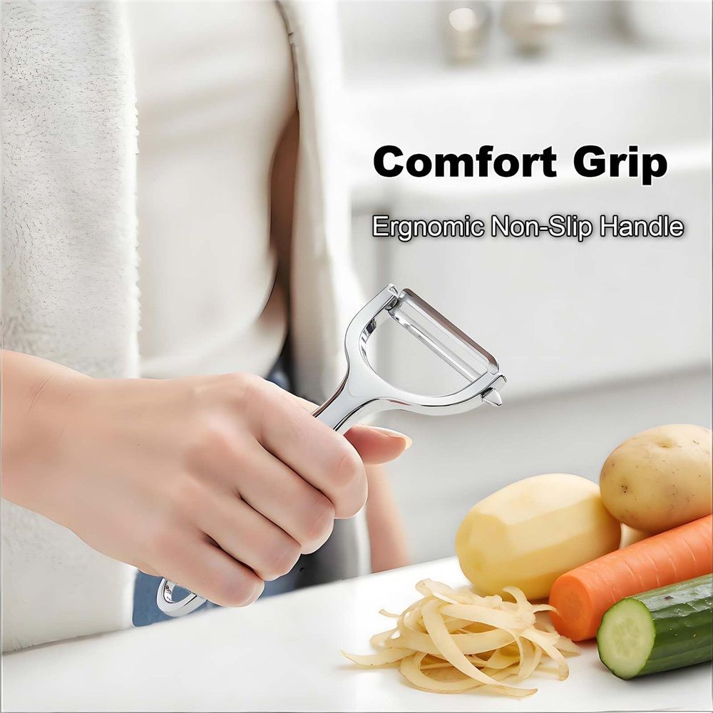Vegetable Peeler - Dishwasher Safe Y Peeler - Easy to Use with Potatoes view 4