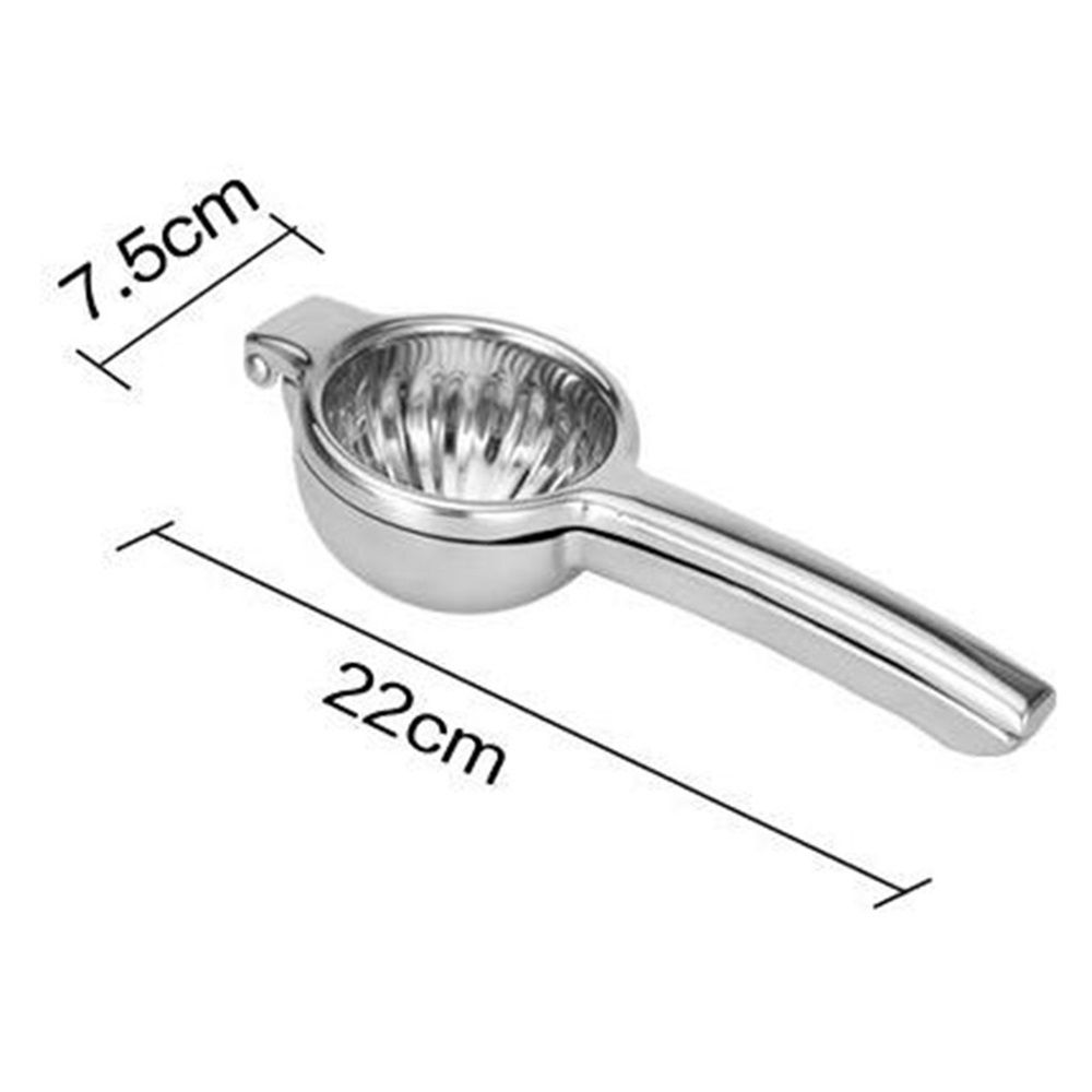 Lemon Squeezer Stainless Steel with Premium Quality Heavy Duty Solid Metal view 3