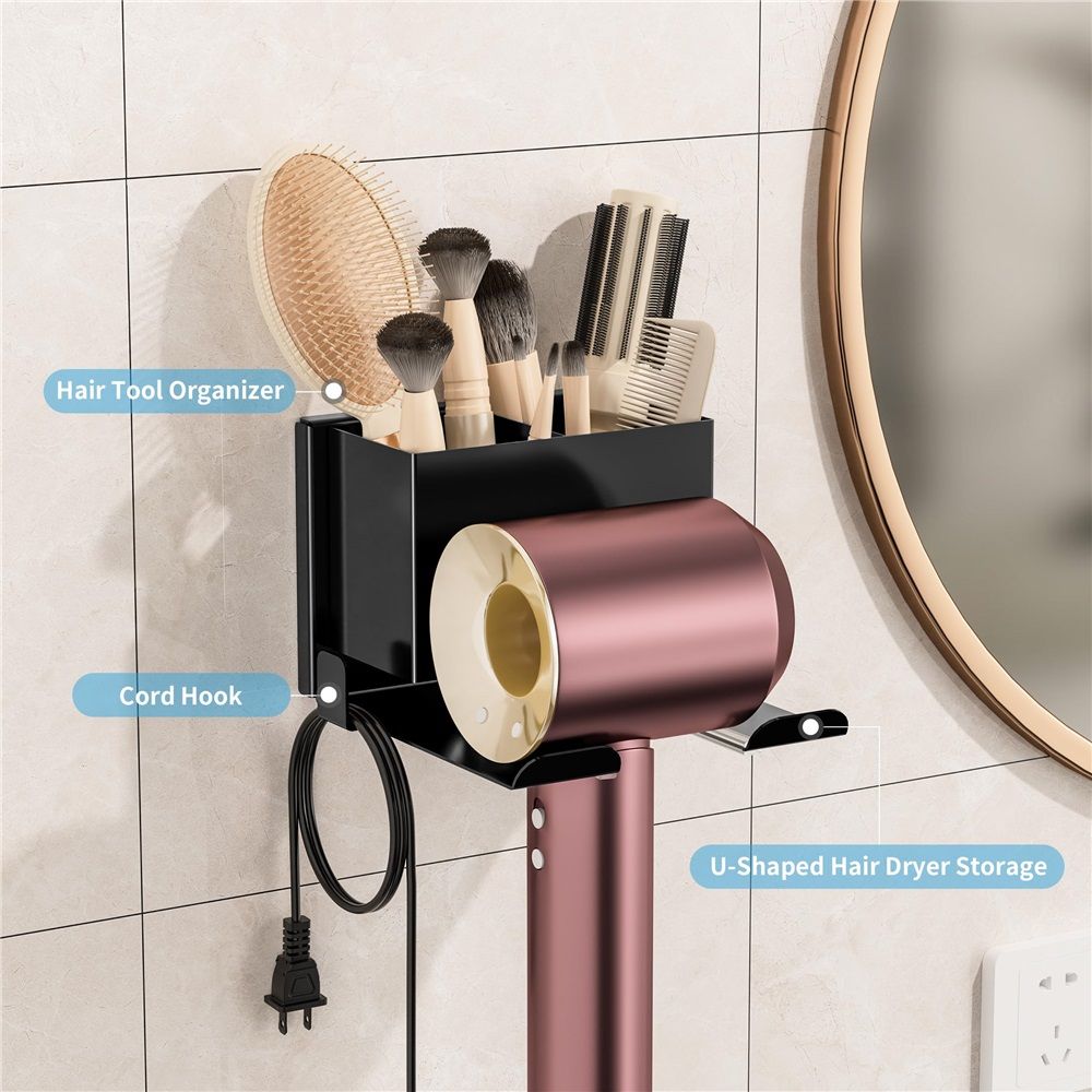 Hair Dryer Holder Wall Mounted view 4