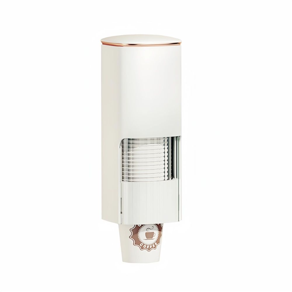 Cup Dispenser, Holds 40 Cups, for 5-7.3cm Mouth Diameter Cups Only, Wall Mount