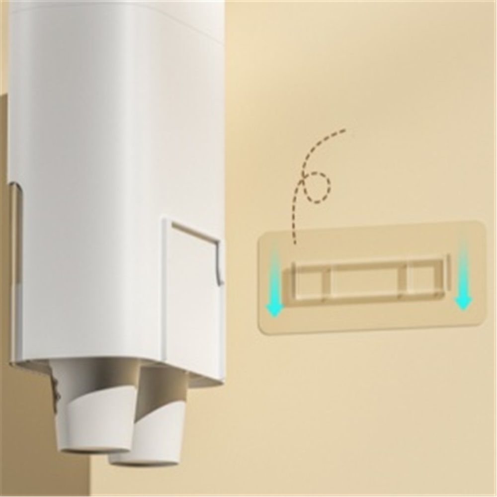Cup Dispenser, Holds 40 Cups, for 5-7.3cm Mouth Diameter Cups Only, Wall Mount view 5