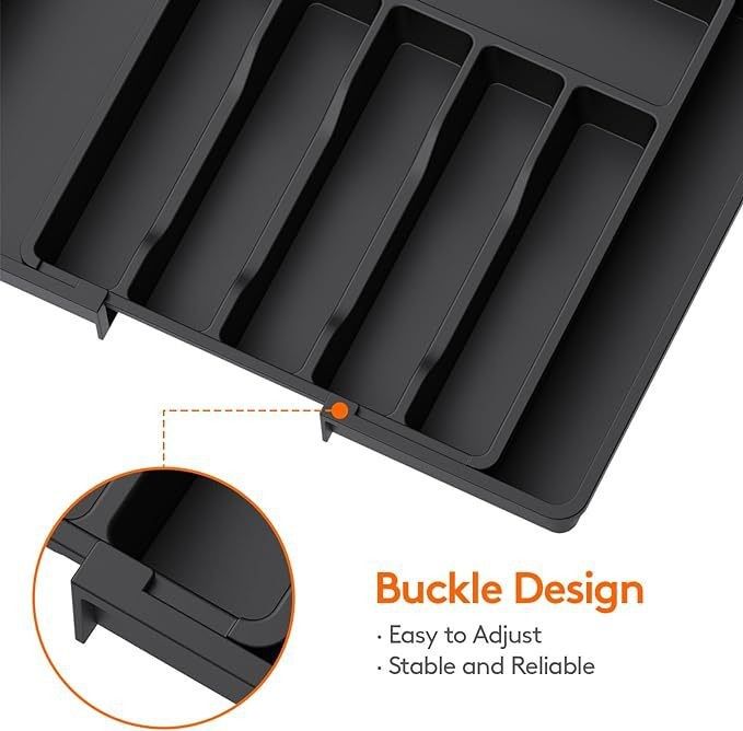 Extra Large Expandable Silverware Organizer view 2