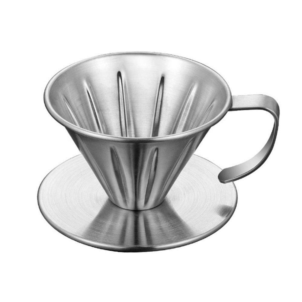 Pour Over Coffee Dripper Durable Filter Holder Large Hole Dripper for Home