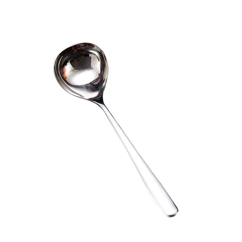 Large Soup Ladle 2 Pack Stainless Steel Spoon Kitchen Serving Sauce Server