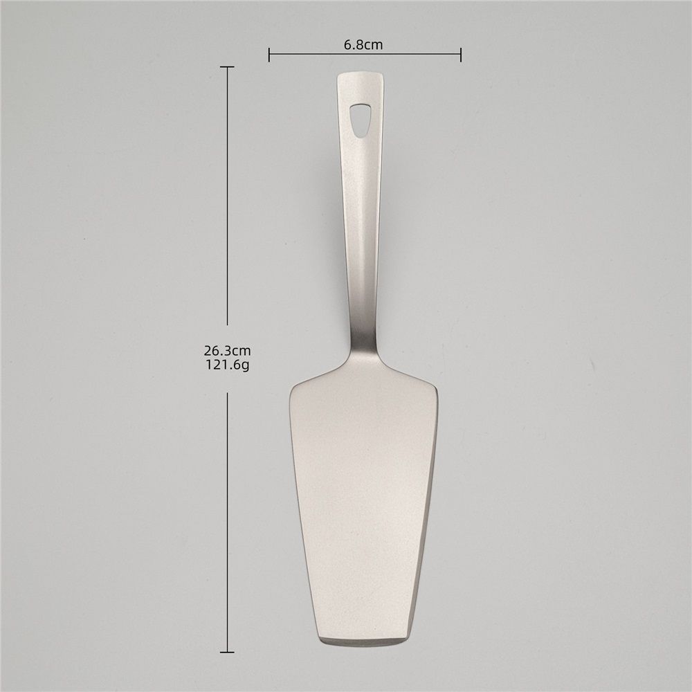 2 pack Cake Server, Pie Server Stainless Steel Pizza Spatula with Mirror view 3