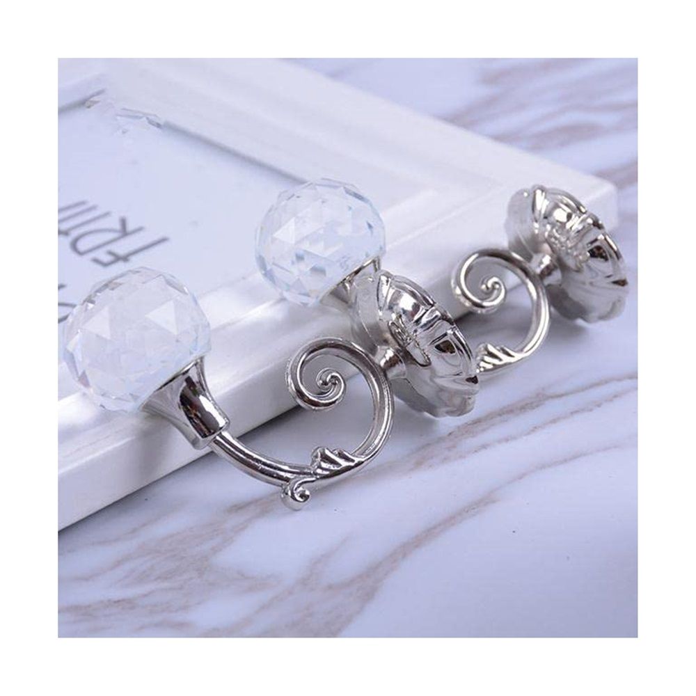 1pair Crystal Curtain Tiebacks view 2