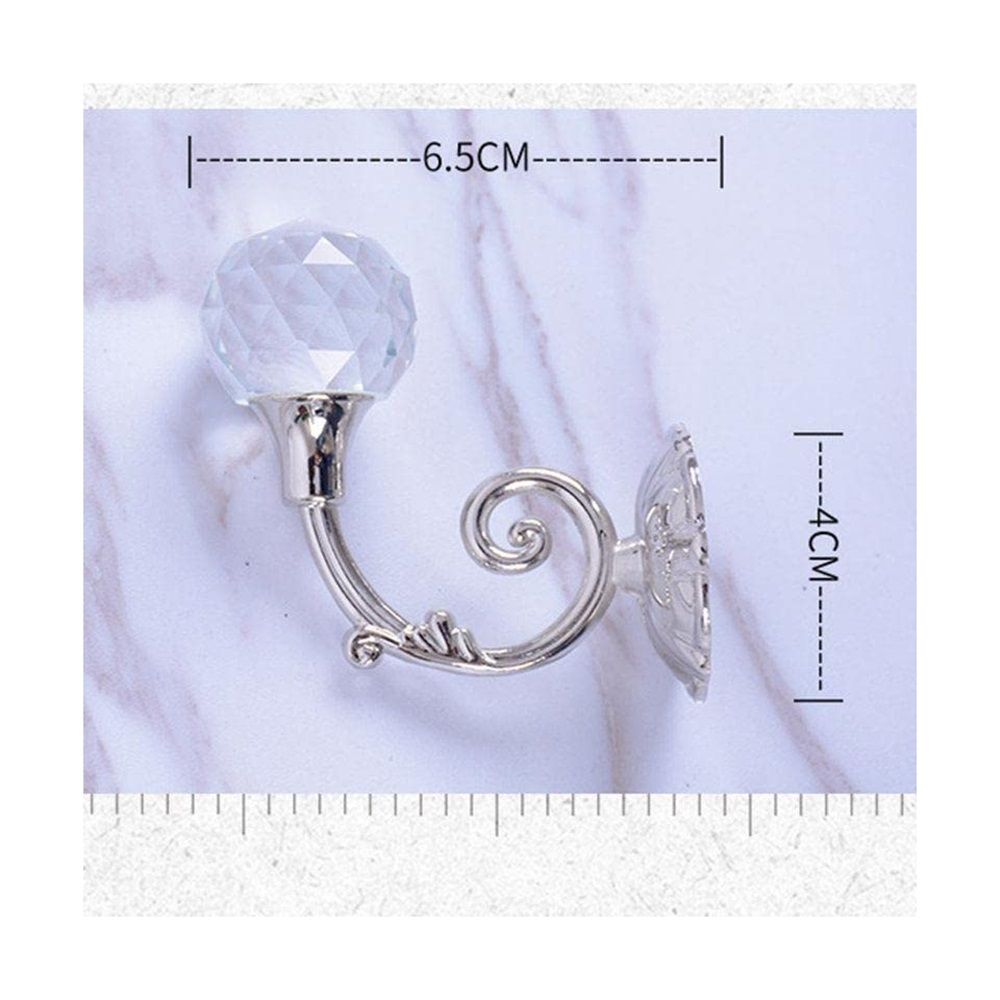 1pair Crystal Curtain Tiebacks view 3