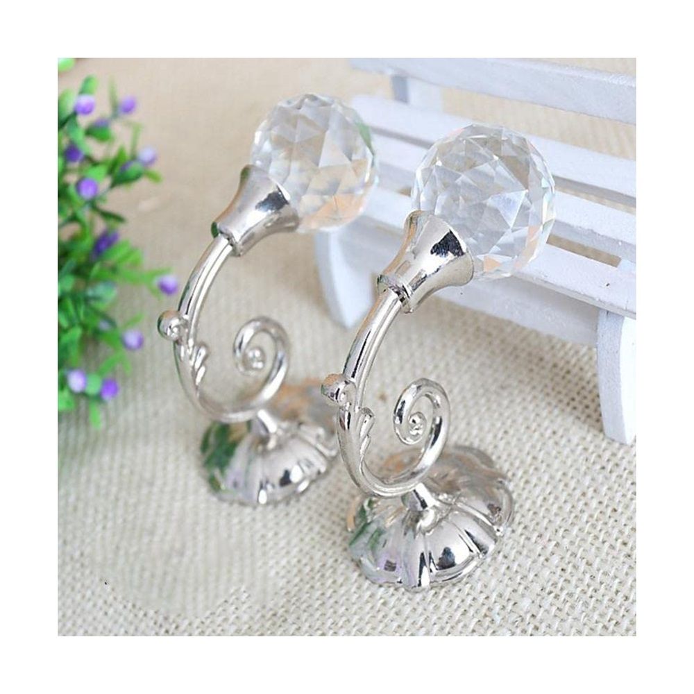 1pair Crystal Curtain Tiebacks view 4