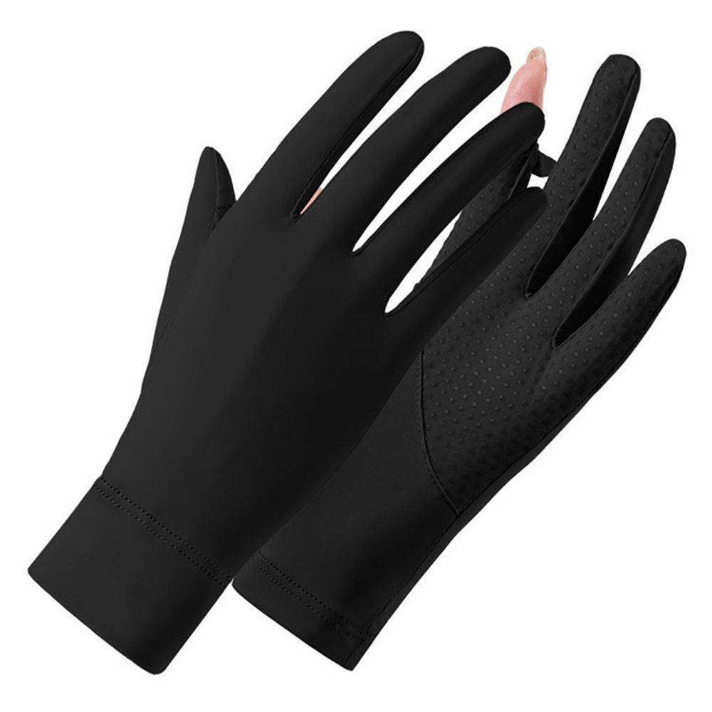 2 pack Thin Fullfinger UV Protection Gloves Driving Gloves Women