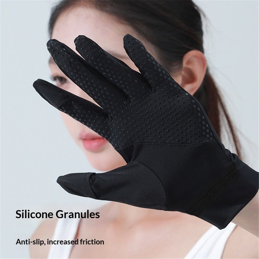 2 pack Thin Fullfinger UV Protection Gloves Driving Gloves Women view 4