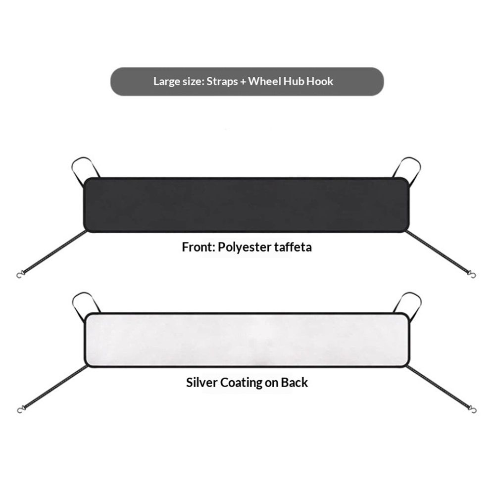 1 pack Car Front Windshield Rain Trough Cover — image 1
