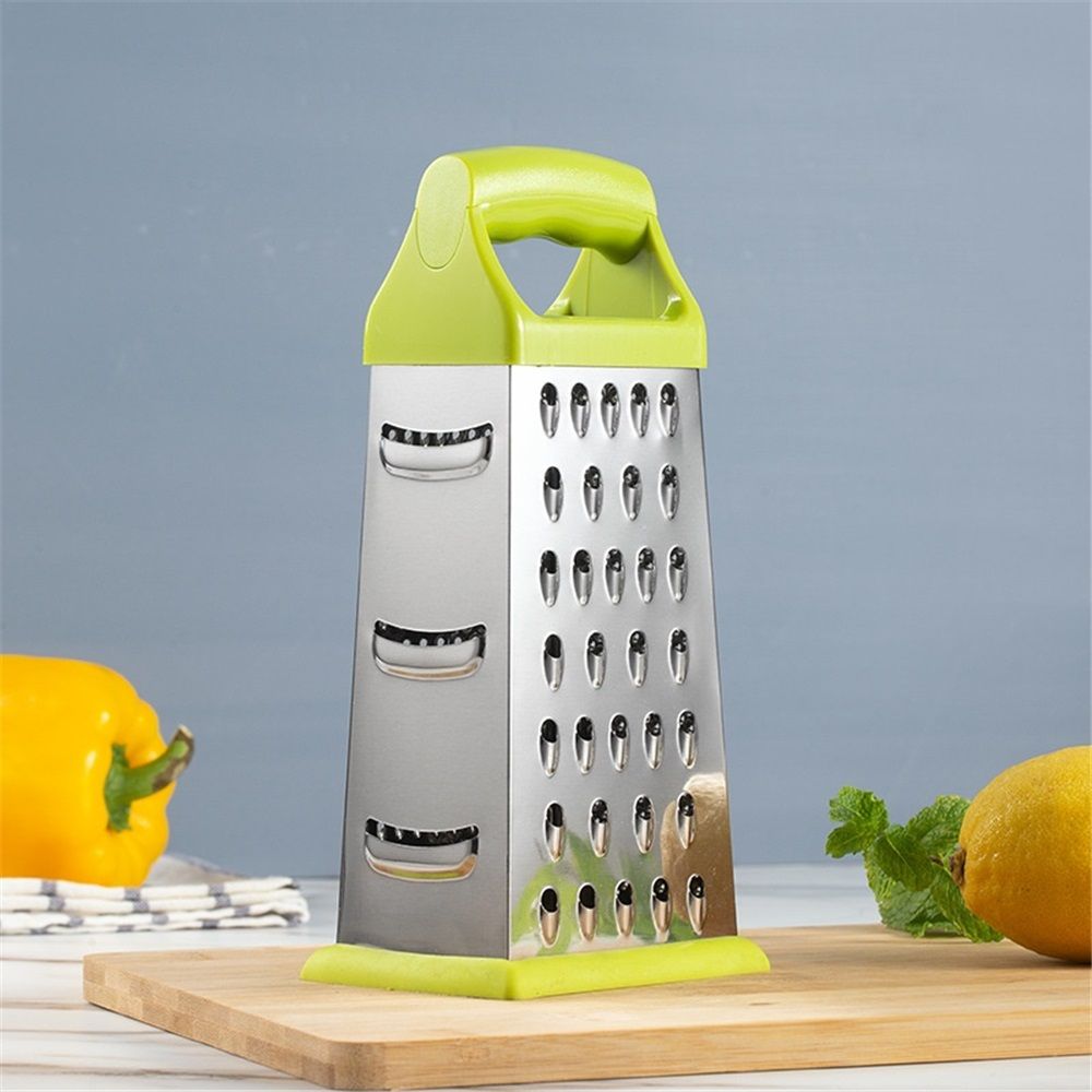 Professional Cheese Grater - Stainless Steel Box Grater for Kitchen view 2